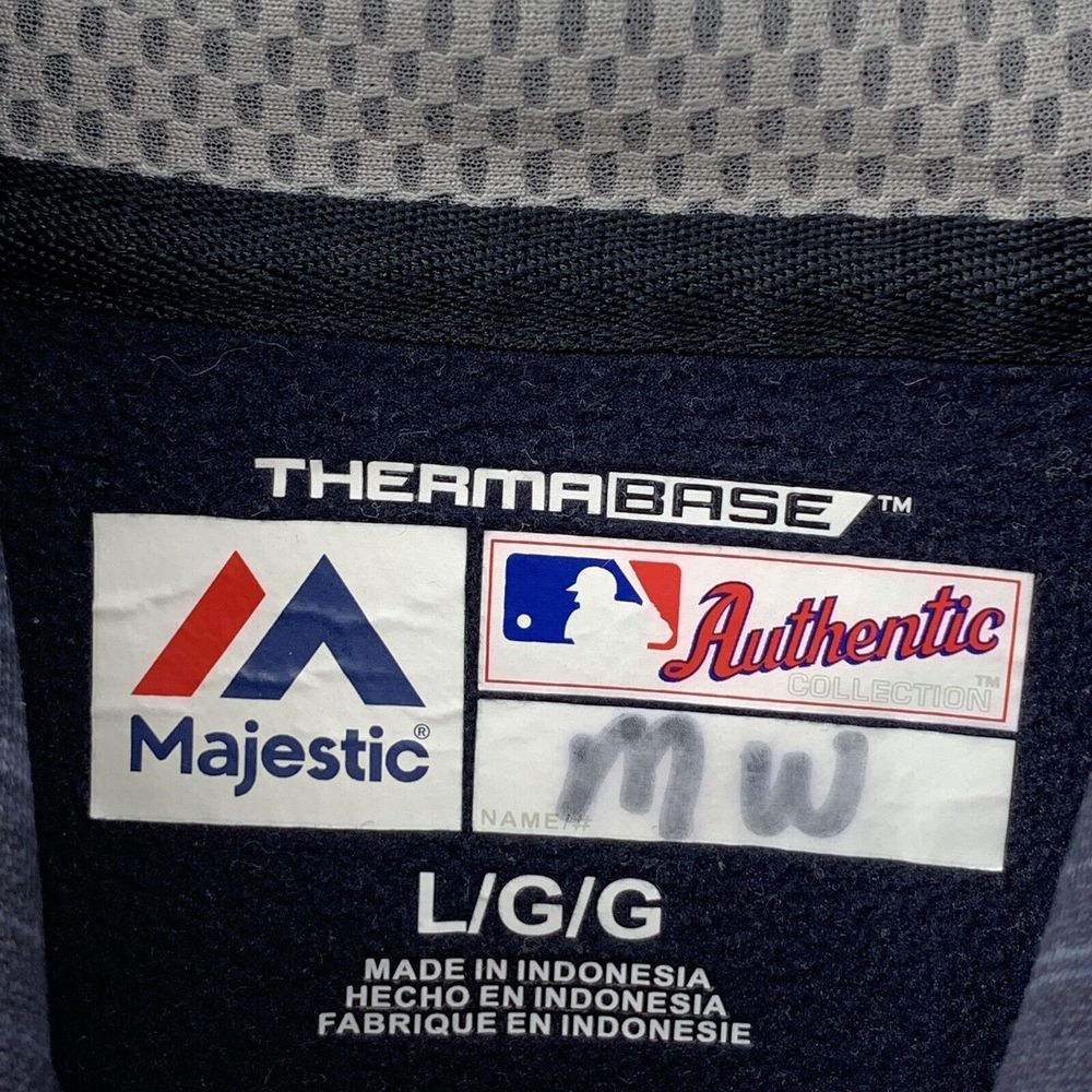 Majestic MLB NY Yankees Hoodie Sweatshirt Mens L - Picture 4 of 7